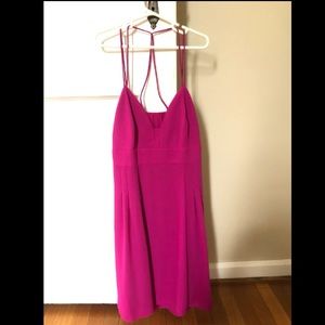 Pink cocktail dress